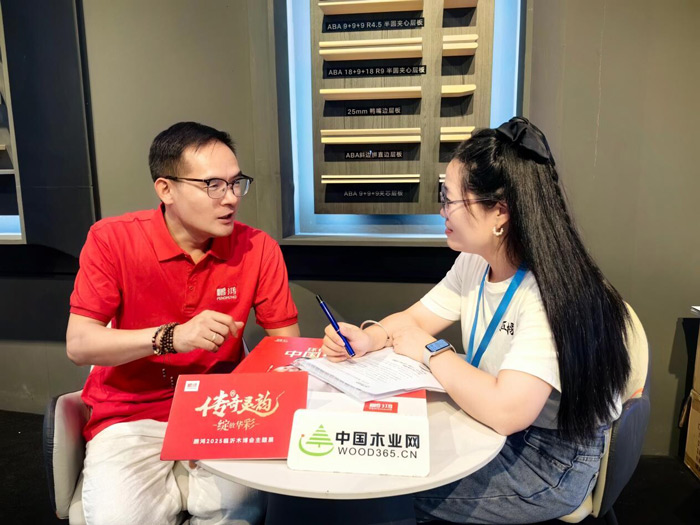 木业网对话豪门国际杨志伟